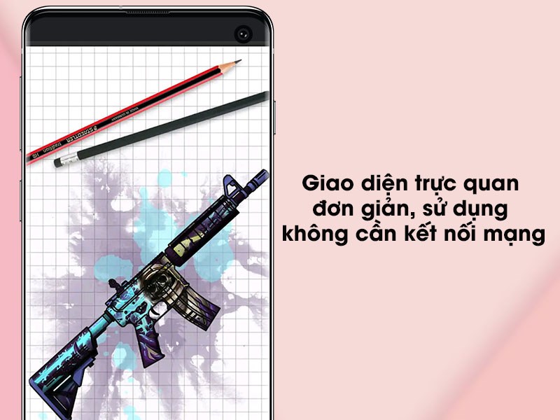 Giao diện trực quan đơn giản, sử dụng kh&ocirc;ng cần kết nối internet