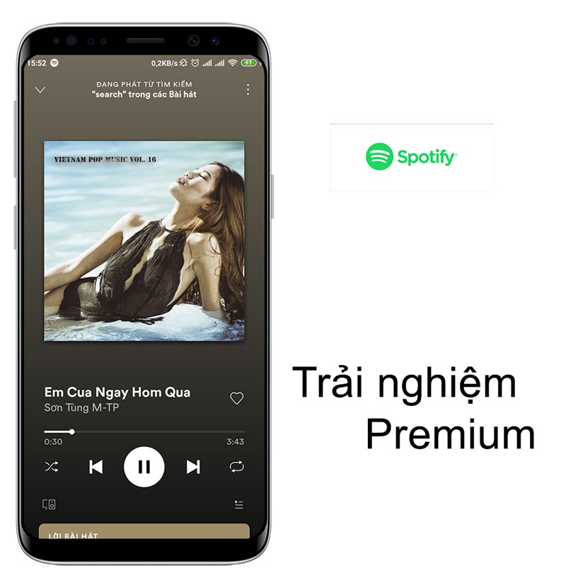 Trải nghiệm âm nhạc tuyệt với hơn với Premium Spotify