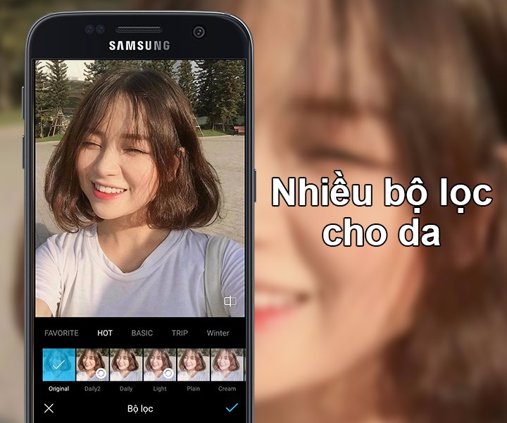 &nbsp;Nhiều bộ lọc ảnh cho da