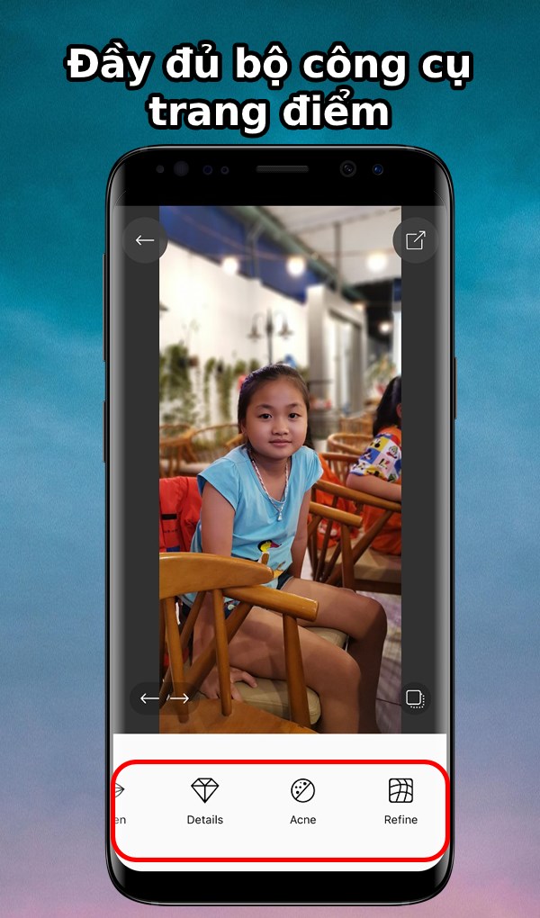 Đầy đủ bộ c&ocirc;ng cụ trang điểm