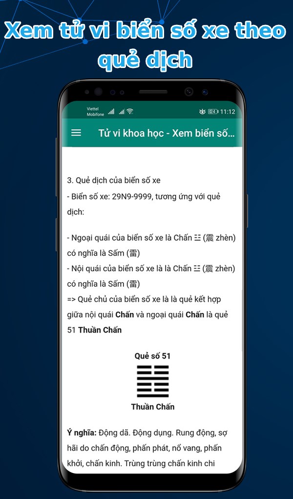 Xem tử vi biển số xe theo quẻ dịch