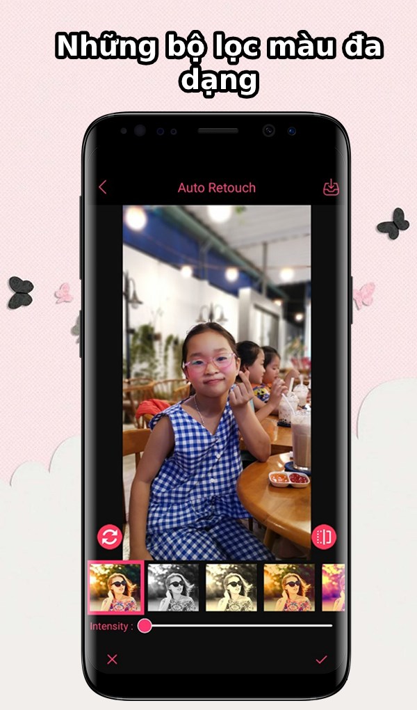 Những bộ lọc m&agrave;u đa dạng