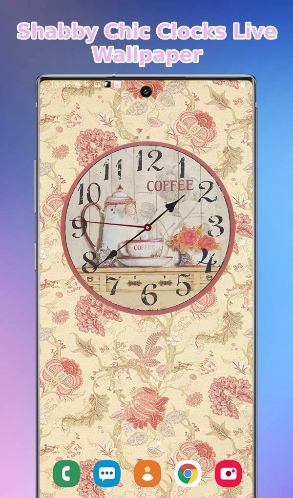 Shabby Chic Clocks Live Wallpaper