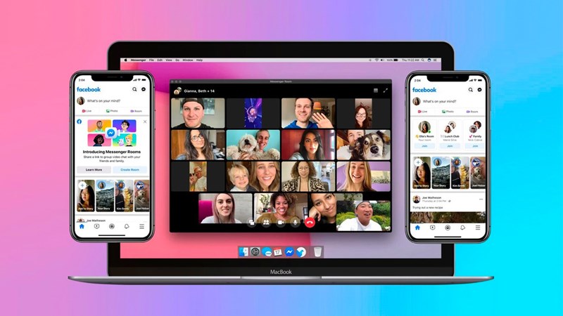 K&iacute;ch hoạt v&agrave; sử dụng t&iacute;nh năng Messenger Rooms