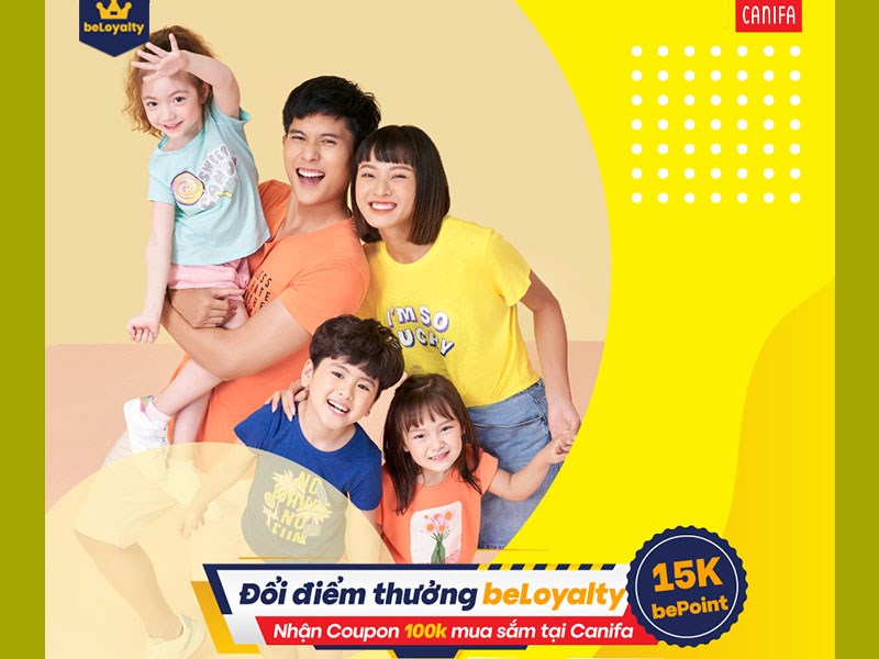 Mua sắm thả ga c&ugrave;ng nh&atilde;n h&agrave;ng thời trang Canifa