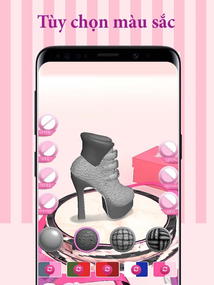 Lựa chọn màu sắc cho đôi giày