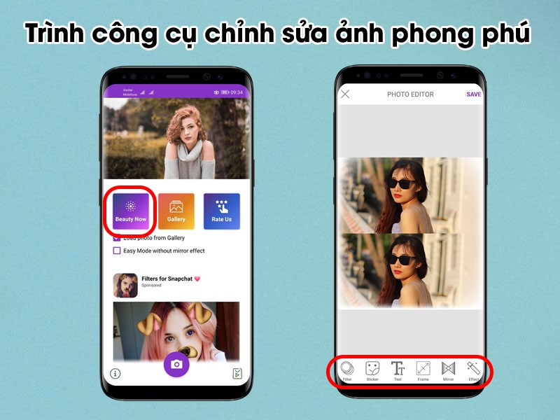 Tr&igrave;nh c&ocirc;ng cụ chỉnh sửa ảnh phong ph&uacute;