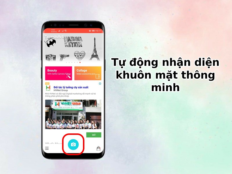 tự nhận diện khuôn mặt