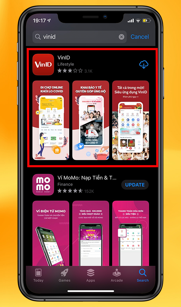 Tải ứng dụng về máy