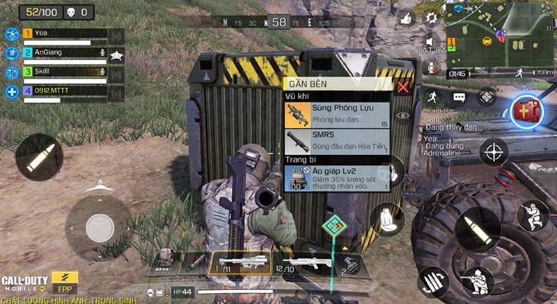 H&ograve;m tiếp tế