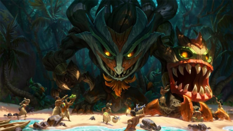 Maokai - C&ocirc;̃ Xe Tank bằng g&ocirc;̃