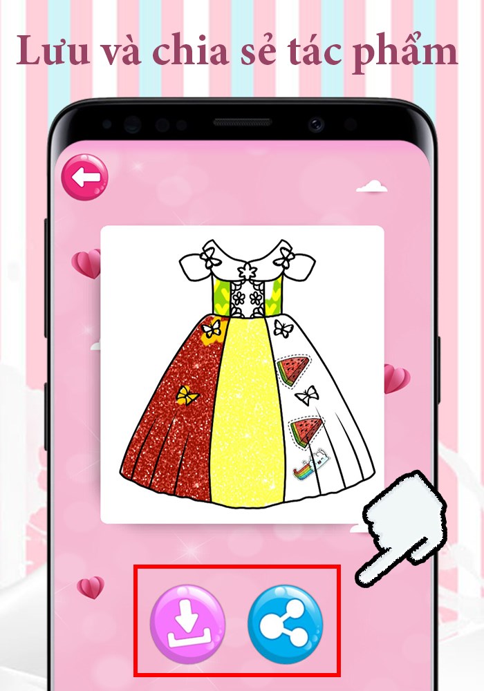 Lưu lại t&aacute;c phẩm