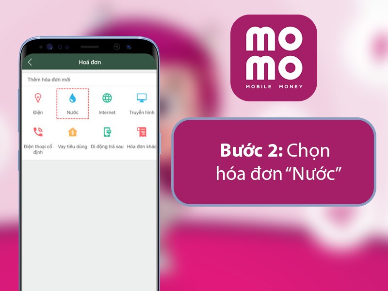 Bước 2: Chọn mục