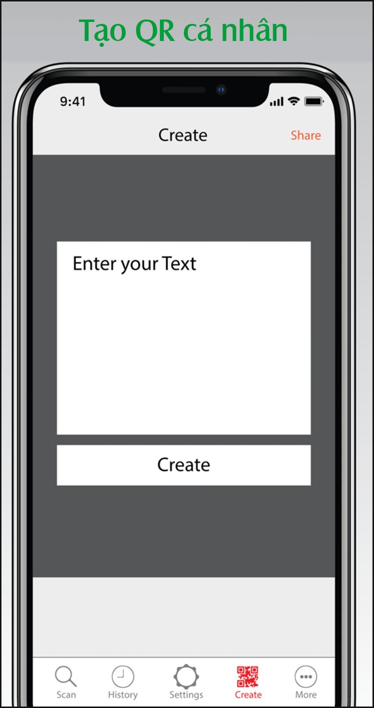Tạo m&atilde; QR c&aacute; nh&acirc;n