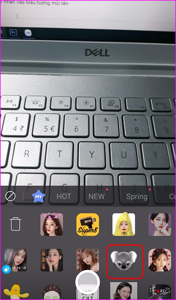 Chọn icoin v&agrave; nh&atilde;n d&aacute;n