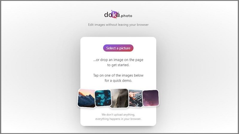 ứng dụng Doka.Photo