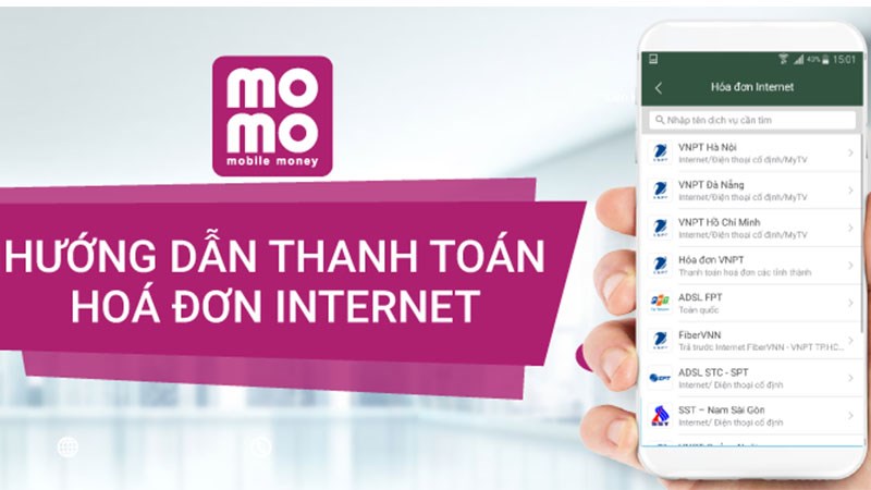 thanh toán hóa đơn Internet