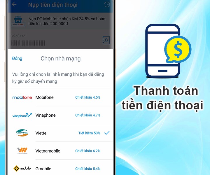  Hóa đơn được thanh toán dễ dàng