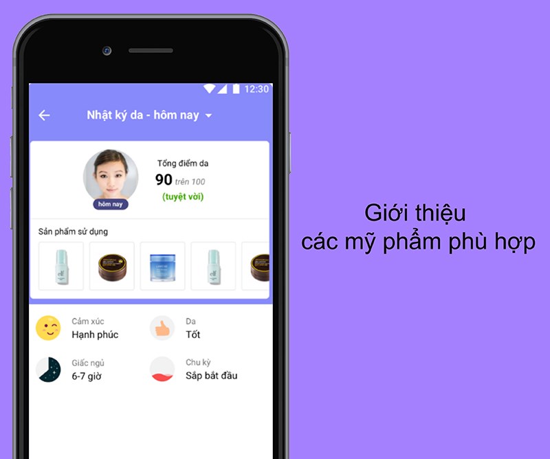 Đưa ra các gợi ý về mỹ phẩm phù hợp với da bạn