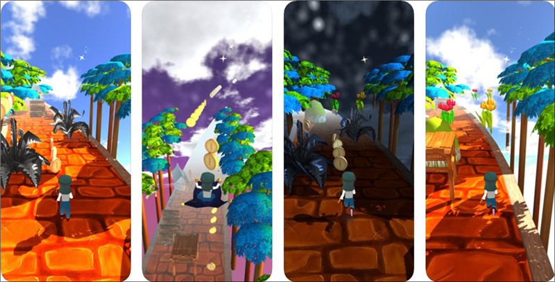 Tr&ograve; chơi Subway Temple Surfers 3d Run