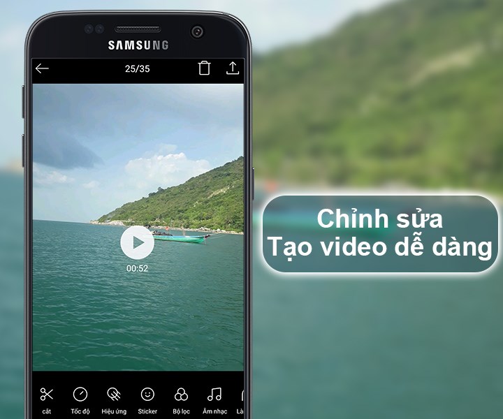 Tạo v&agrave; chỉnh sửa video dễ d&agrave;ng