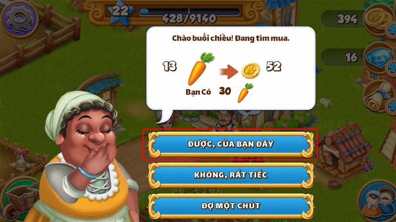 Nhấn v&agrave;o được của bạn đ&acirc;y.