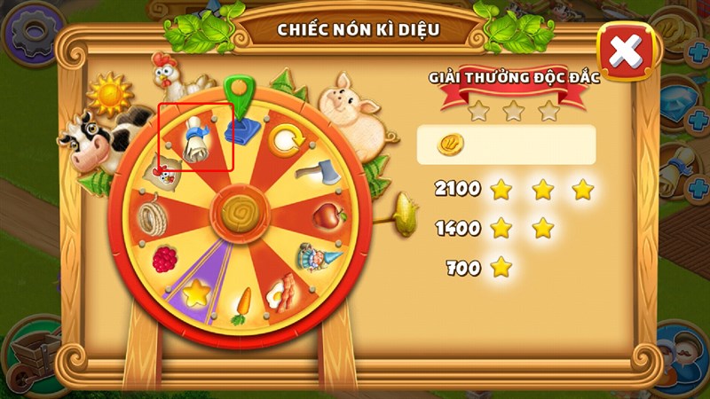 Chiếc n&oacute;n kỳ diệu