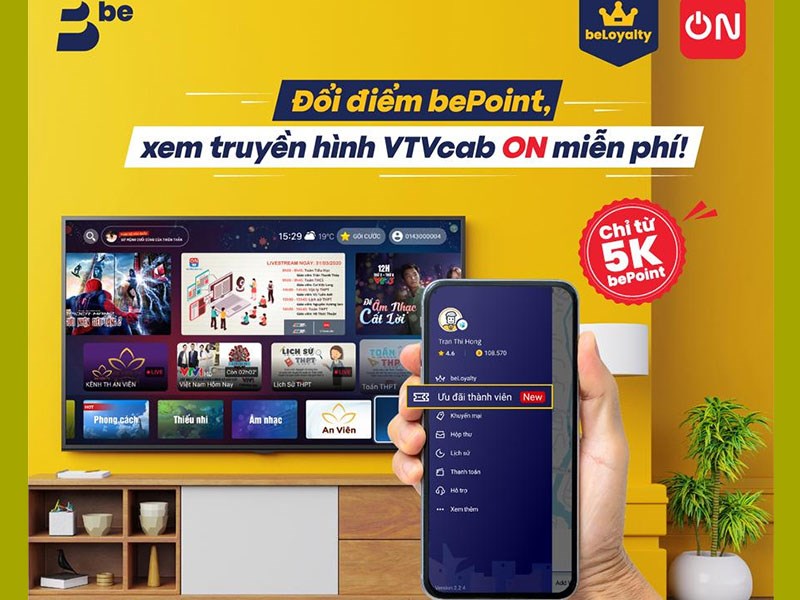 Thoả th&iacute;ch xem truyền h&igrave;nh độc quyền c&ugrave;ng VTVCAB