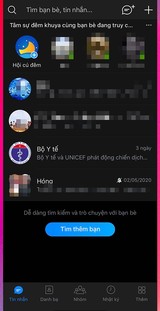 Hướng dẫn bật giao diện tối tr&ecirc;n Zalo cho điện thoại đơn giản