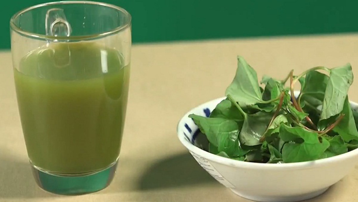 Nước rau diếp cá thanh thanh lọc cơ thể