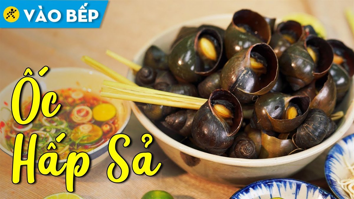 Ốc hấp sả