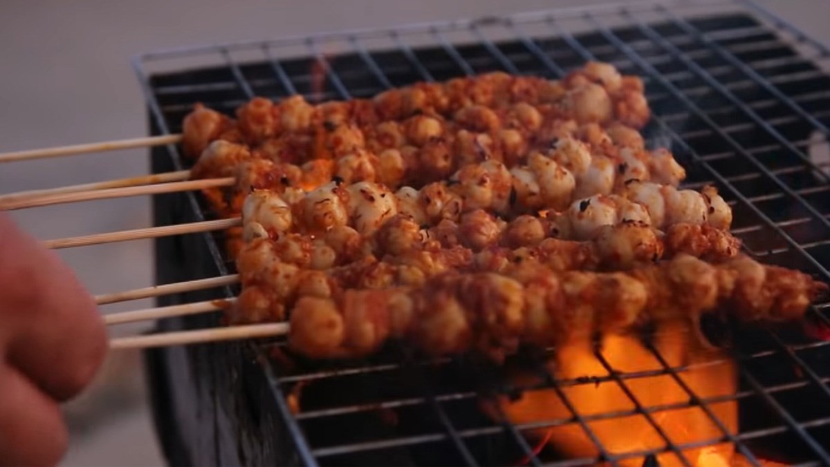 Răng mực nướng sa tế