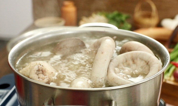 Bước 1 Chuẩn bị nguyên liệu Cháo lòng
