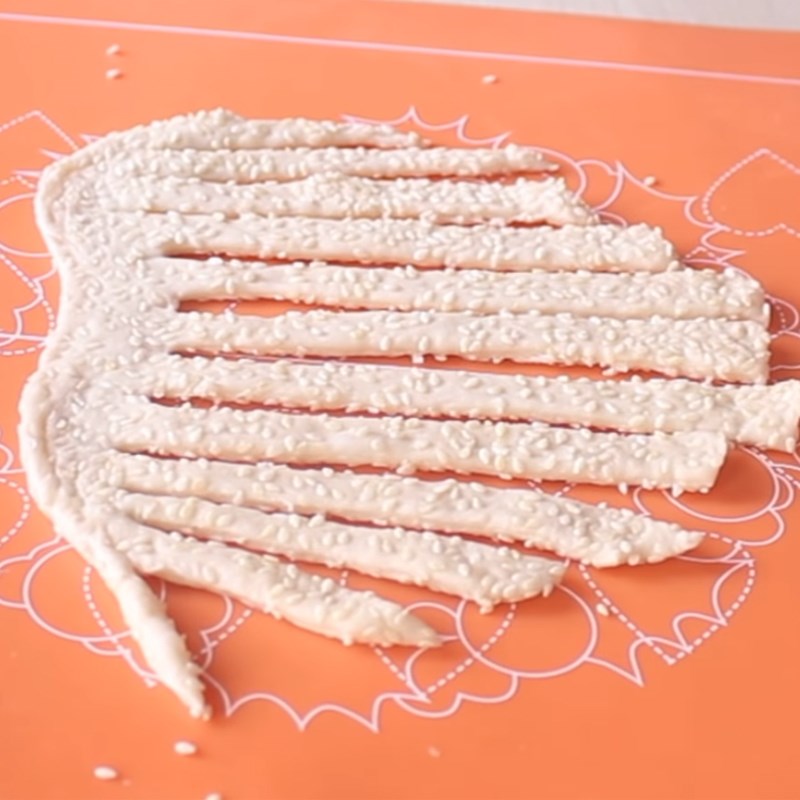 Bước 5 Tạo hình bánh Bánh tiêu bạch tuộc