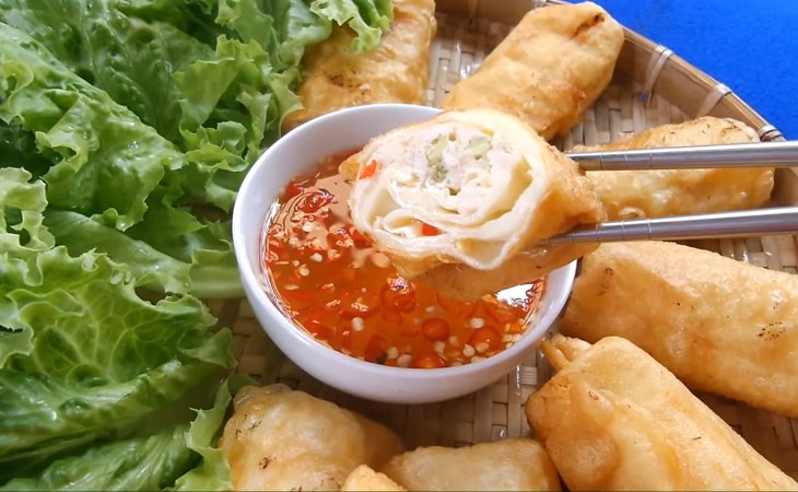 Bước 7 Thành phẩm Bánh crepe gà chiên