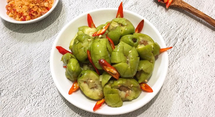 Bước 4 Thành phẩm Cà na đập