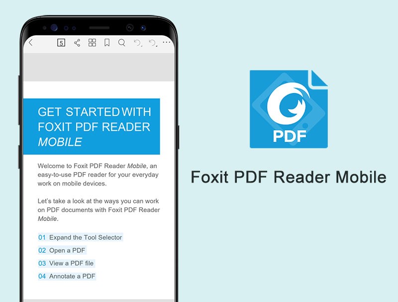 ứng dụng Foxit PDF Reader Mobile