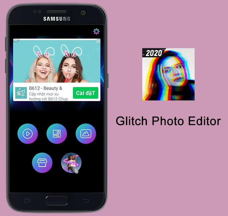 ứng dụng Glitch Photo Editor