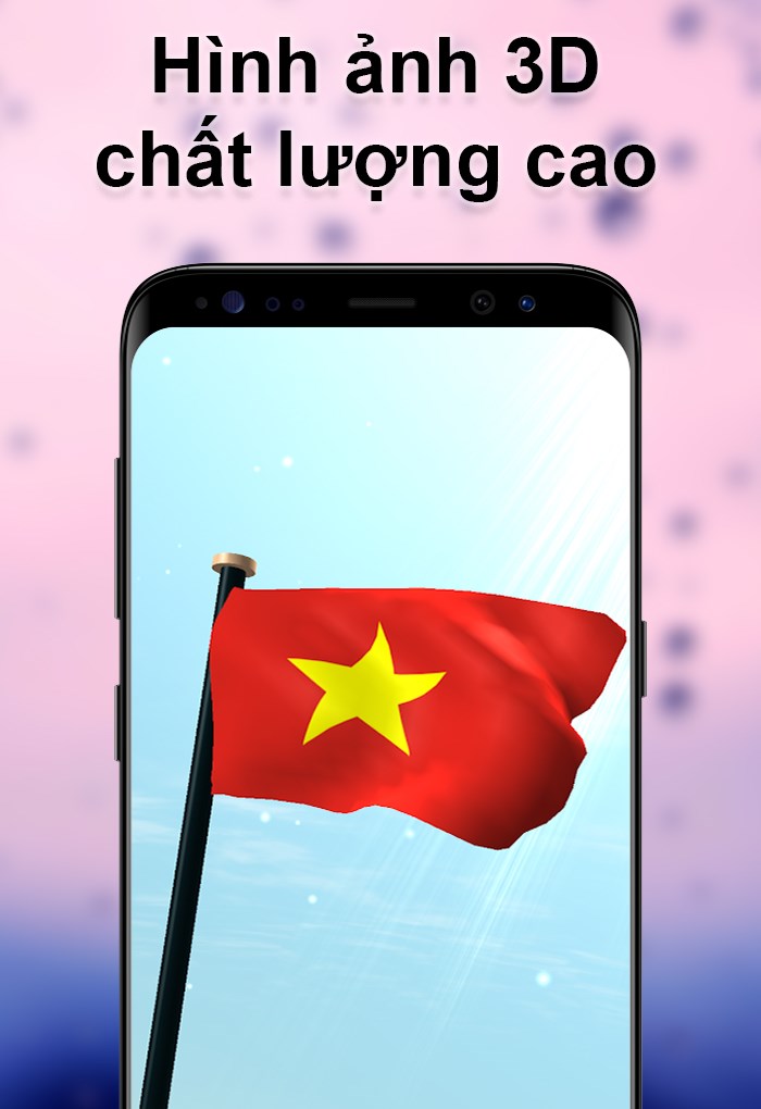 Hình nền Quốc kỳ Việt Nam hình nền Cờ Việt Nam Trường THPT Ngô Thì Nhậm