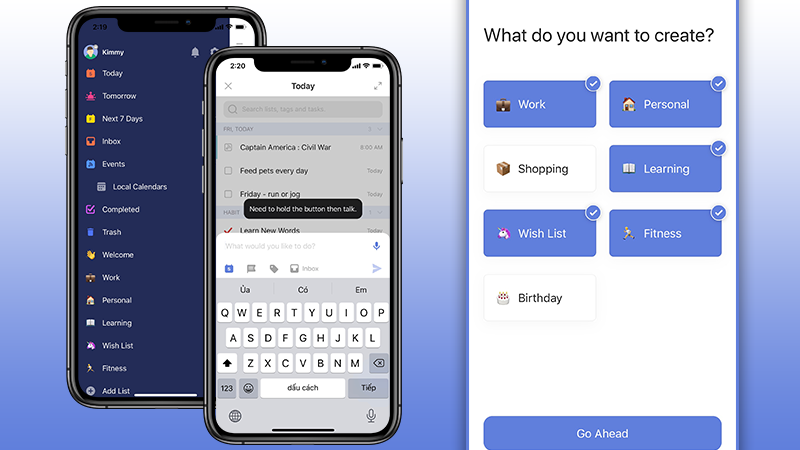 Tạo lập kế hoạch c&ocirc;ng việc dễ d&agrave;ng
