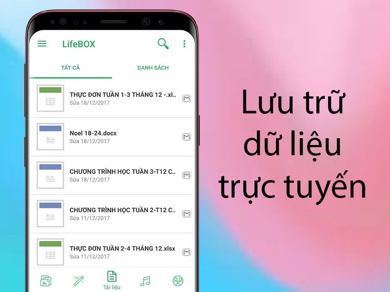 Lưu trữ dữ liệu trực tuyến