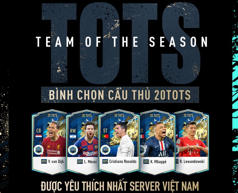 Team of The Season là mùa thẻ gì?