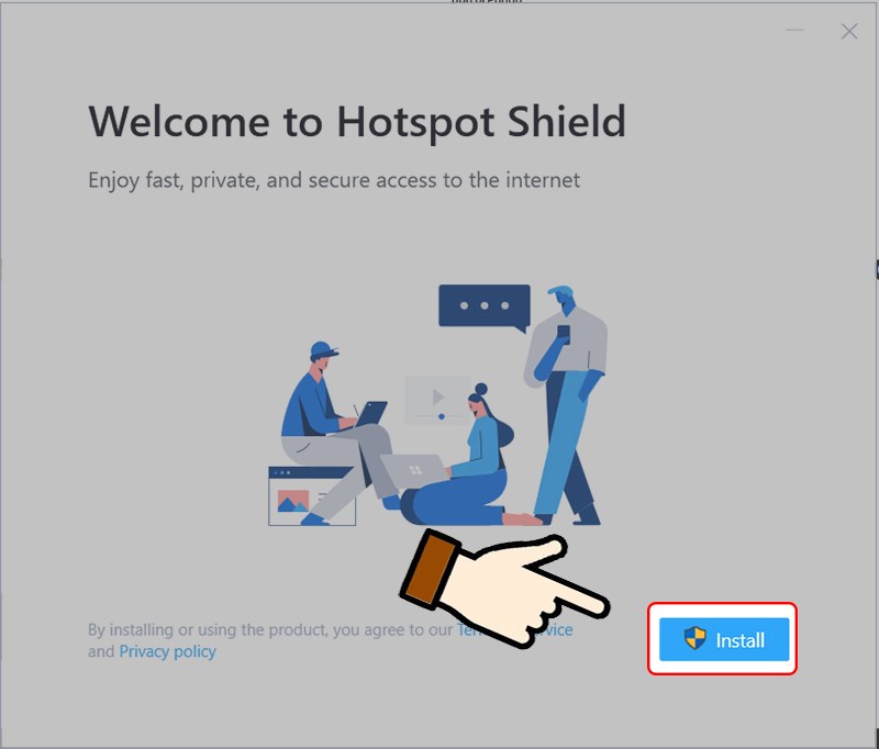 Chọn Install&nbsp;
