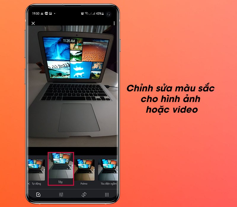 Chỉnh sửa màu sắc cho hình ảnh hoặc video