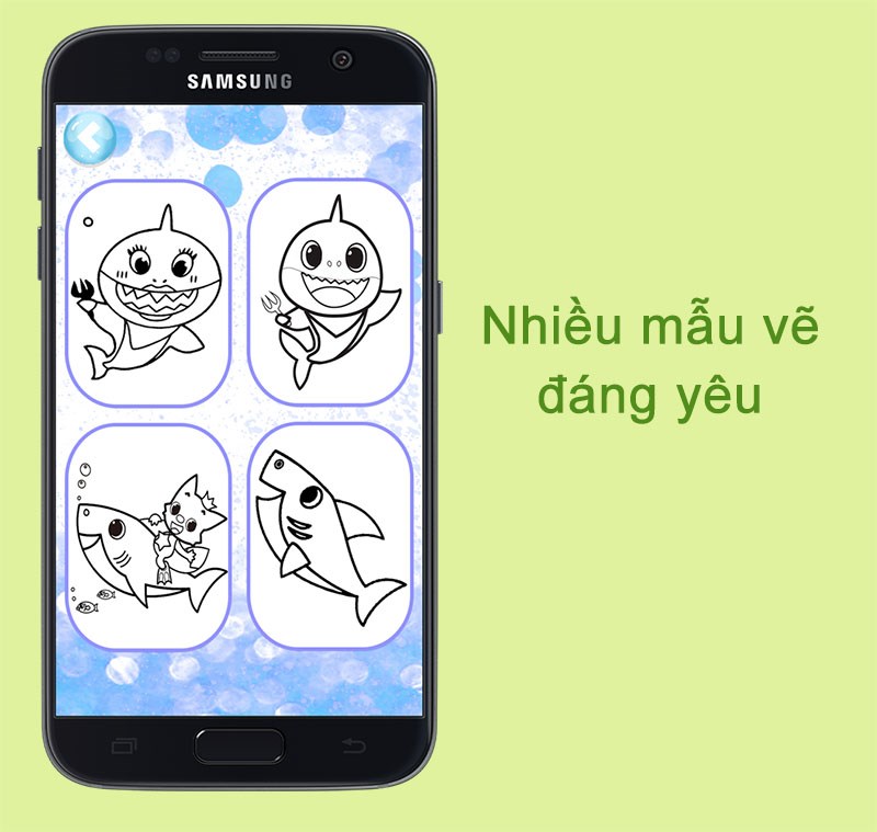  Nhiều mẫu vẽ c&aacute;c lo&agrave;i c&aacute; v&ocirc; c&ugrave;ng đ&aacute;ng y&ecirc;u