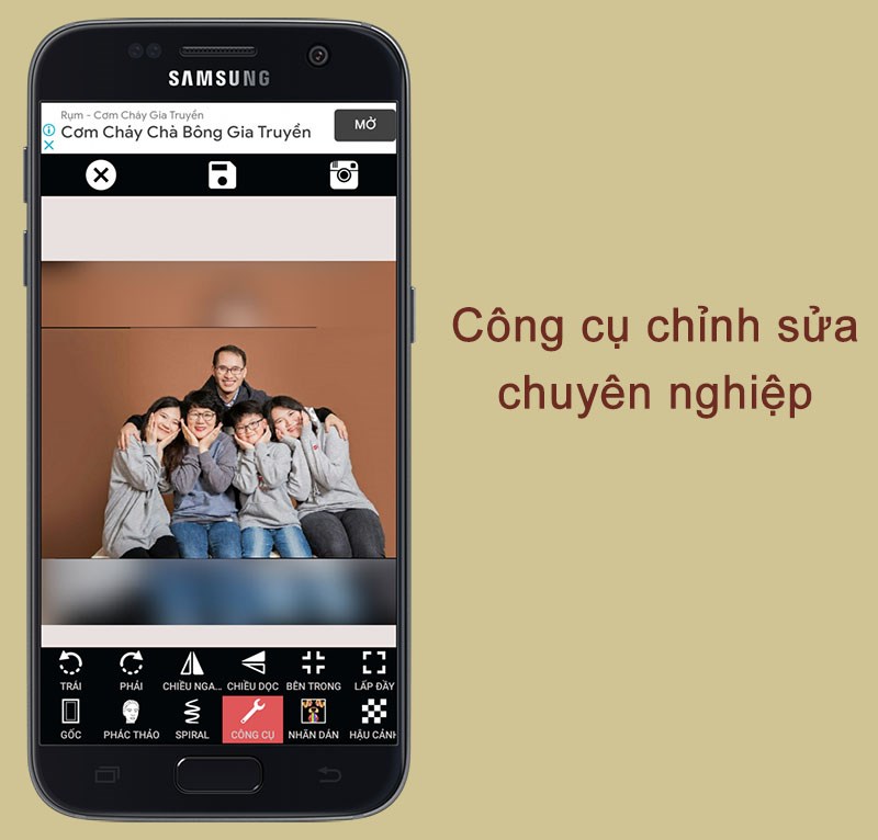 Công cụ chỉnh sửa ảnh chuyên nghiệp