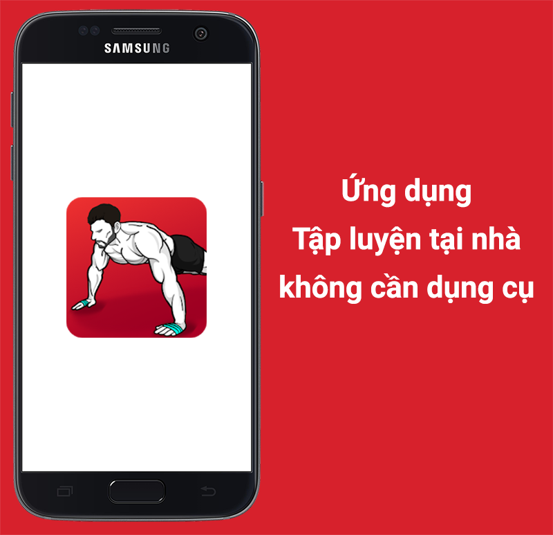 Ứng dụng C&aacute;c b&agrave;i tập tại nh&agrave; - kh&ocirc;ng dụng cụ