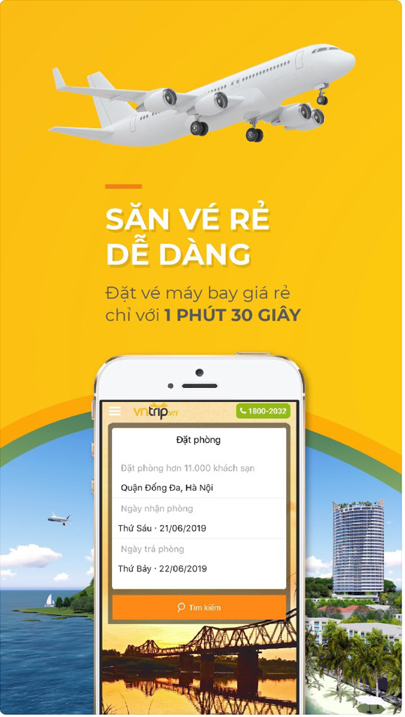 Đặt v&eacute; m&aacute;y bay v&agrave; kh&aacute;ch sạn online với gi&aacute; rẻ