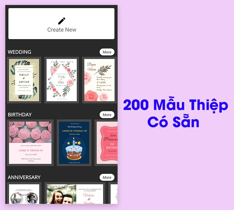 200 mẫu thiệp có sẵn 