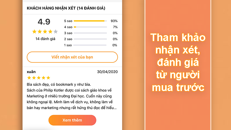 Tham khảo nhận x&eacute;t, đ&aacute;nh gi&aacute; 